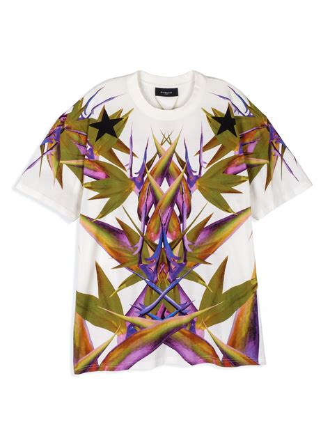 givenchy birds of paradise t shirt replica|are givenchy clothes real.